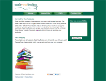 Tablet Screenshot of cashyourbooks.com